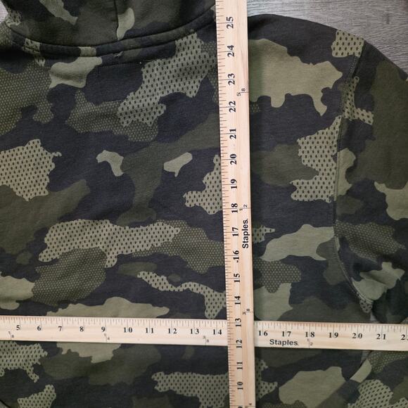 Champion Camo Hoodie Men’s S Green Pullover - Picture 8 of 9